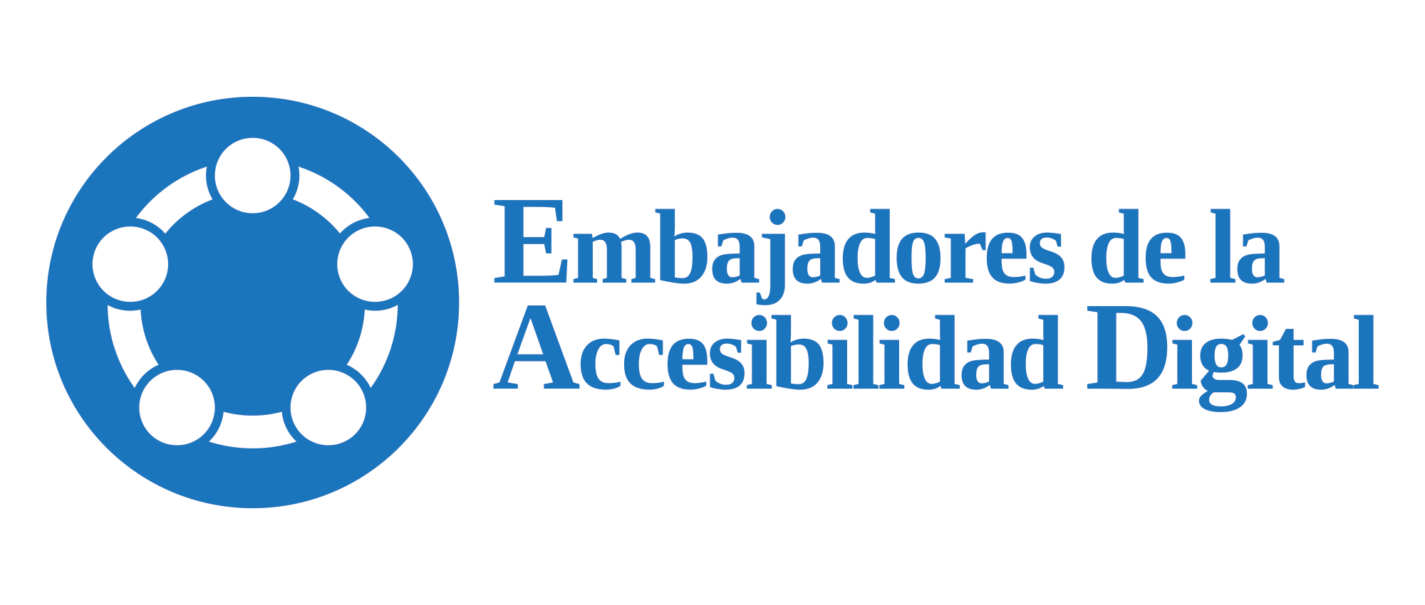 Logo Embajadores de la Accesibilidad Digital